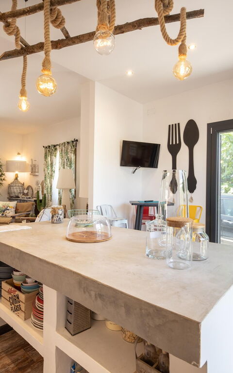 Villa Natura: Lunchroom, Woonkamer