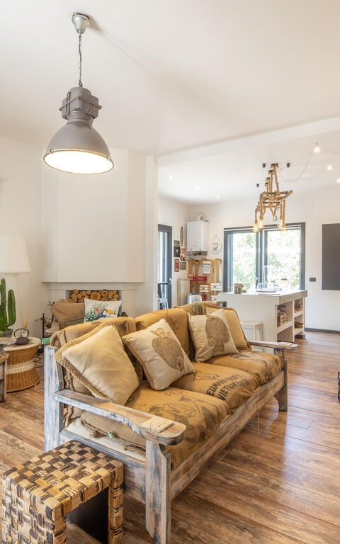 Villa Natura: Woonkamer