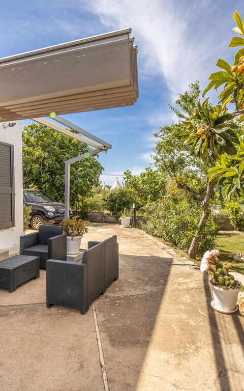 Villa Natura: Balkon / terras / patio, Buitenkanten, Buitenshuis, Tuin