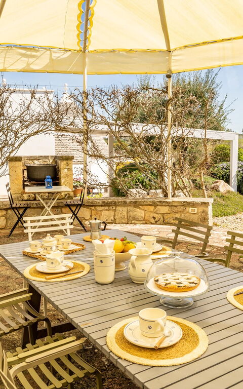 Tenuta Minnea: Balkon / terras / patio, Buitenshuis, Tuin