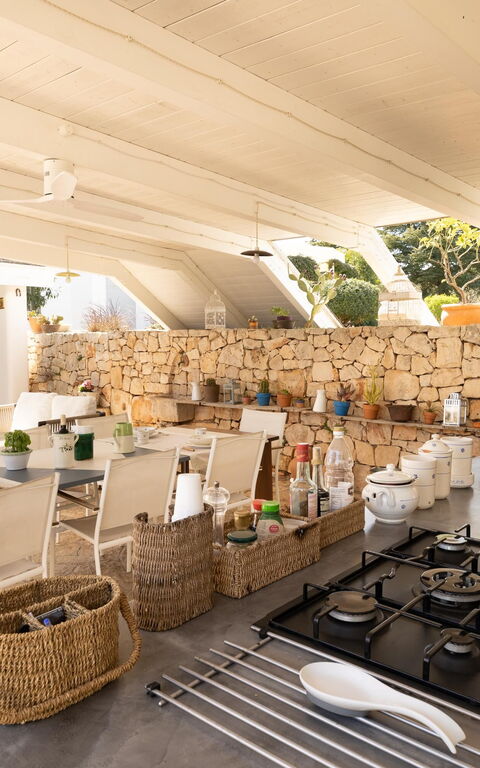 Tenuta Minnea: Balkon / terras / patio, Buitenshuis