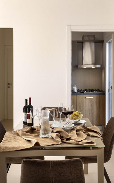 Villa Vera: Keuken, Lunchroom