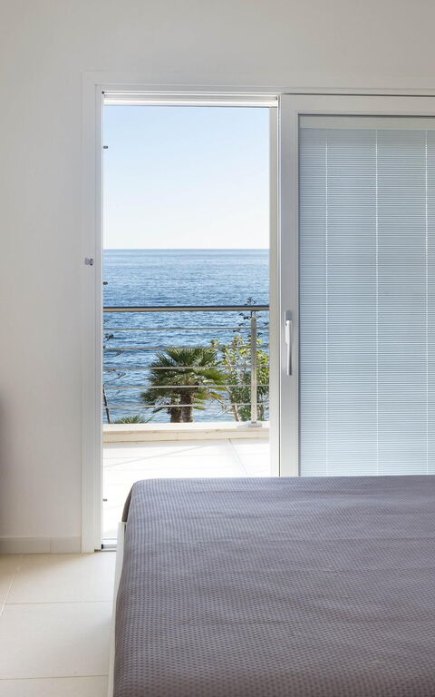 Villa Vera: Balkon / terras / patio, Keer bekeken, slaapkamer