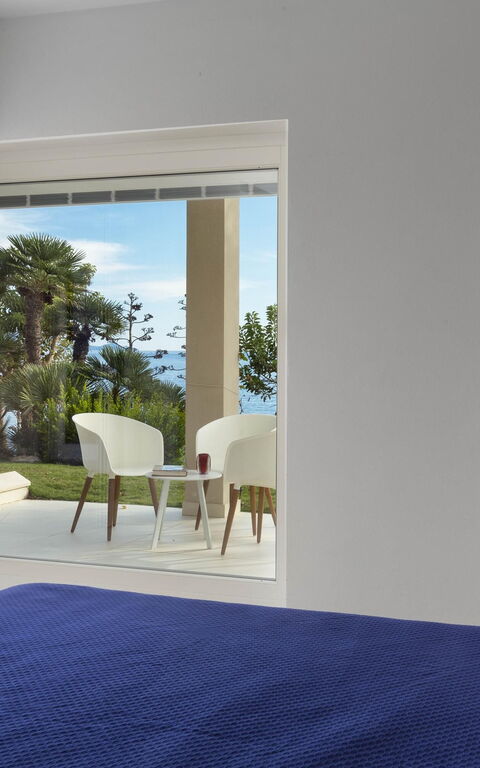 Villa Vera: Balkon / terras / patio, Keer bekeken, slaapkamer