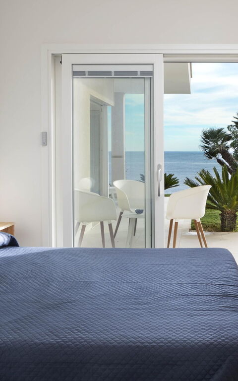 Villa Vera: Balkon / terras / patio, slaapkamer