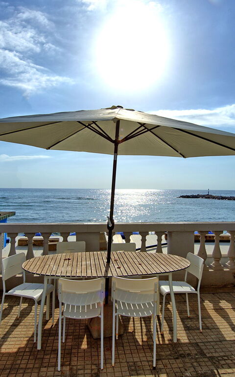 Casa Riva: Balkon / terras / patio, Buitenshuis