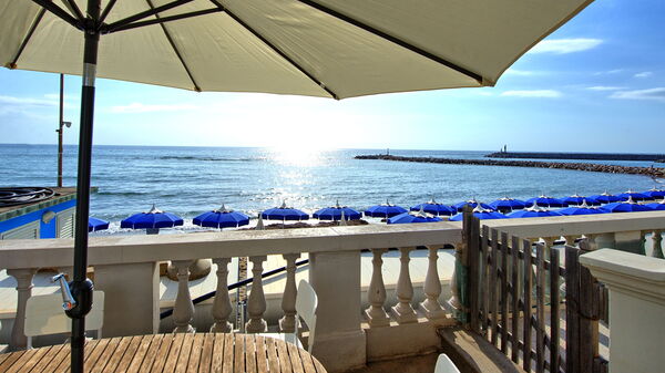 Casa Riva: Balkon / terras / patio, Buitenshuis