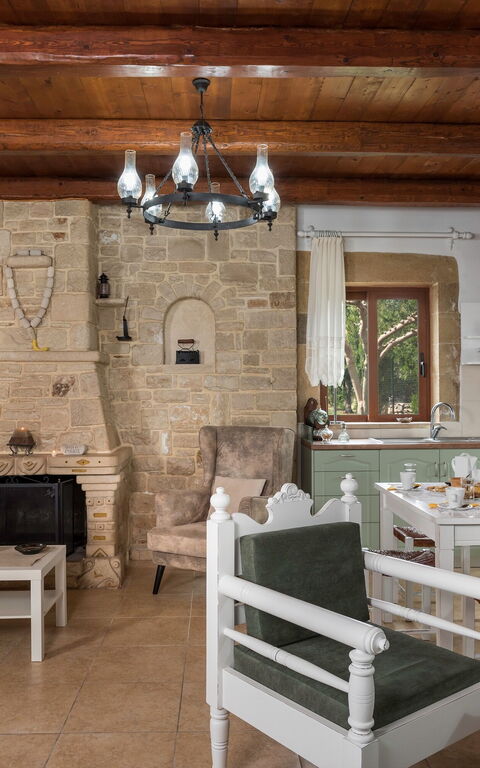 Villa Gianna: Woonkamer