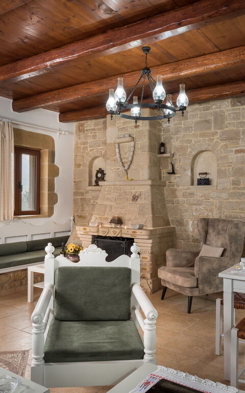 Villa Gianna: Woonkamer