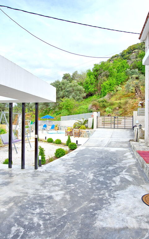 Aretousa: Balkon / terras / patio, Buitenshuis