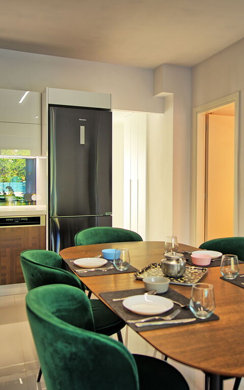 Casa Cafenio: Keuken, Lunchroom