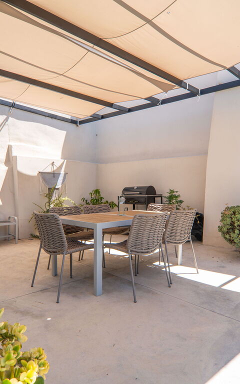 Casa Cafenio: Balkon / terras / patio, Buitenshuis