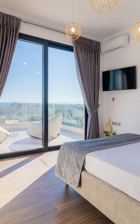 Villa Olivum: slaapkamer