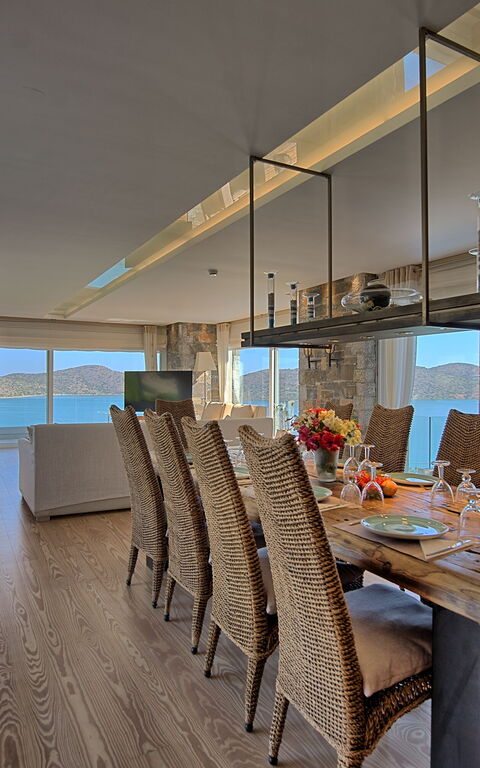 Villa Marina: Lunchroom, Woonkamer