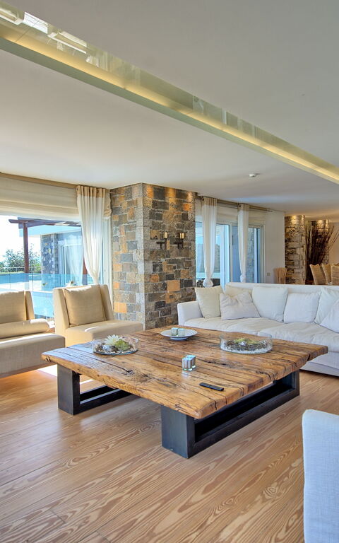 Villa Marina: Woonkamer