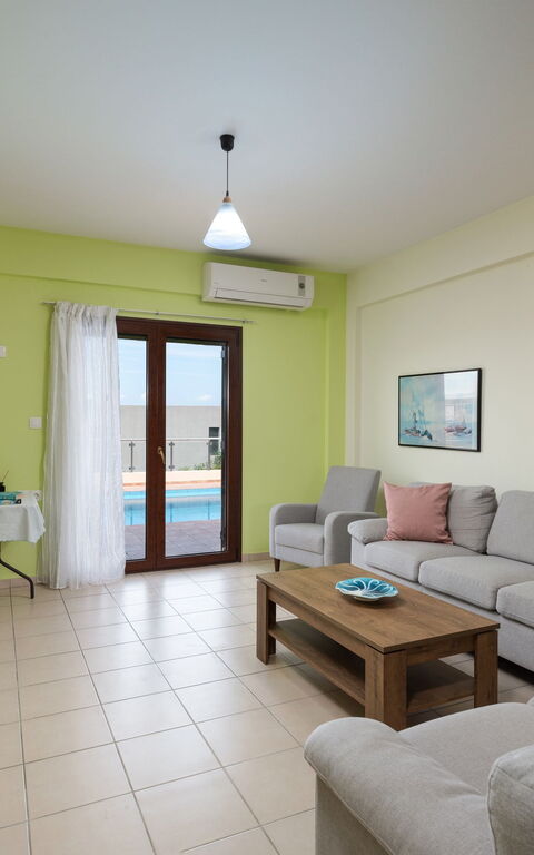 Villa Flora: Woonkamer