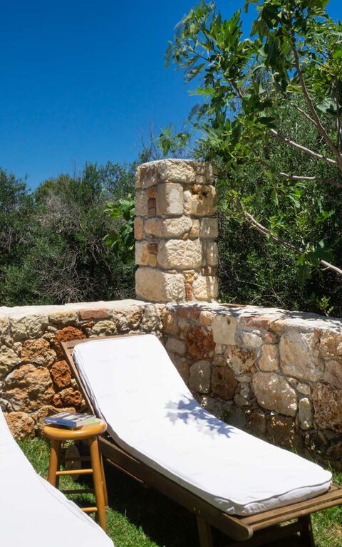 Villa Giani: Balkon / terras / patio, Buitenshuis, Keer bekeken, Tuin