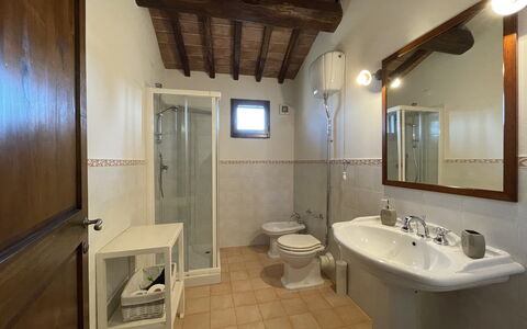 Accommodatie Camino: Badkamer