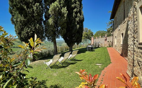 Accommodatie Carro: Buitenkanten, Buitenshuis, Keer bekeken, Tuin