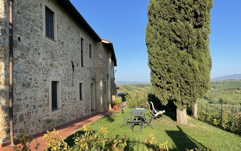 Accommodatie Carro: Buitenkanten, Buitenshuis, Keer bekeken, Tuin