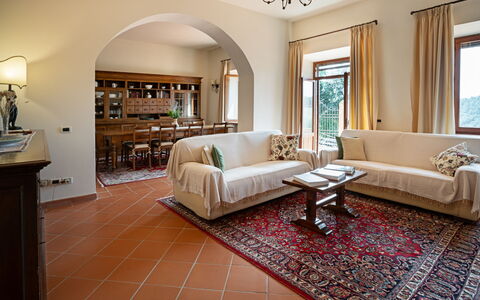 Accommodatie Villa: Woonkamer