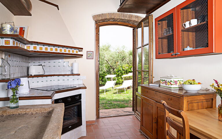 Accommodatie Capanna: Keuken, Lunchroom