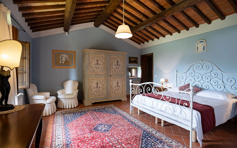 Accommodatie Cipressi: slaapkamer