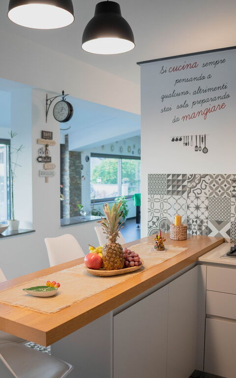 Villa Vincenzo: Balkon / terras / patio, Keuken