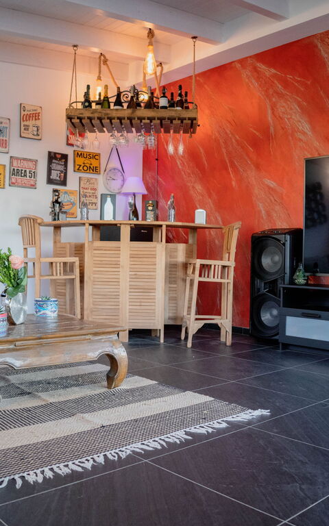 Villa Vincenzo: Woonkamer