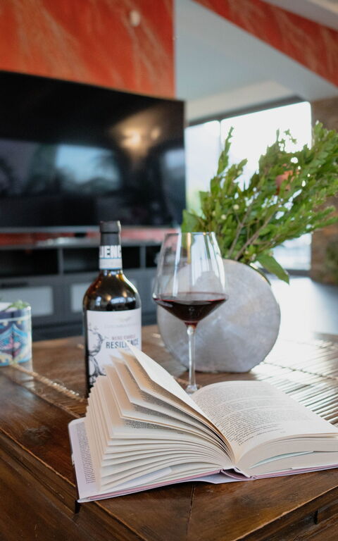 Villa Vincenzo: Woonkamer