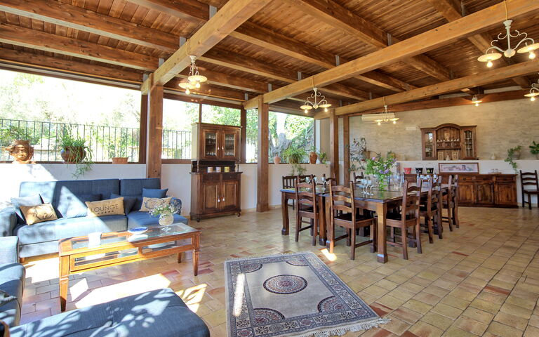 Villa Maddalena: Lunchroom, Woonkamer