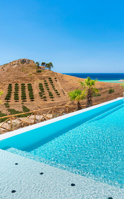 Villa Domizia: Keer bekeken, zwembad