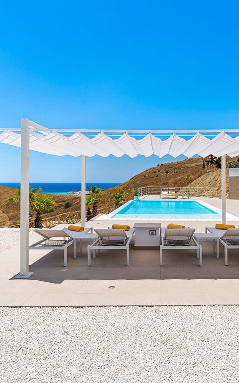 Villa Domizia: zwembad