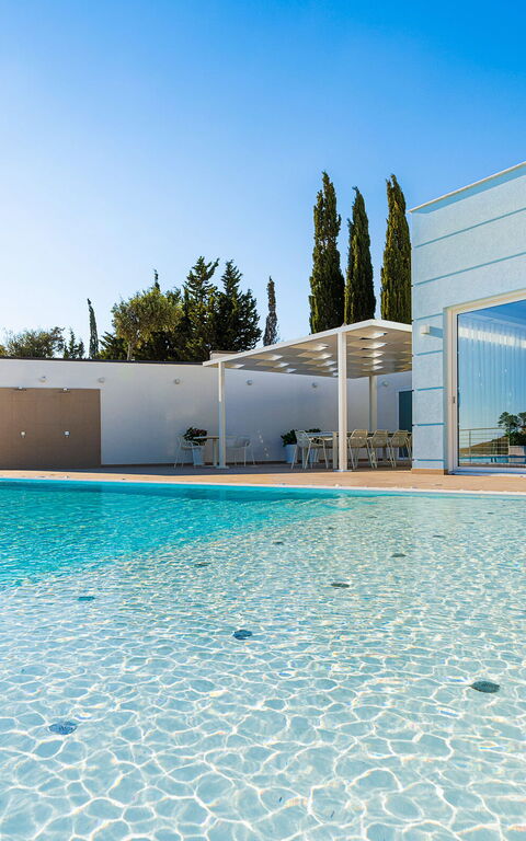 Villa Domizia: zwembad