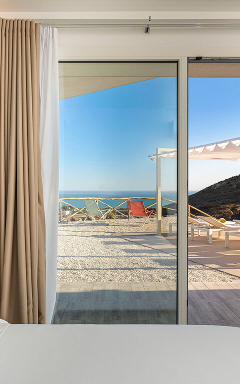 Villa Domizia: slaapkamer