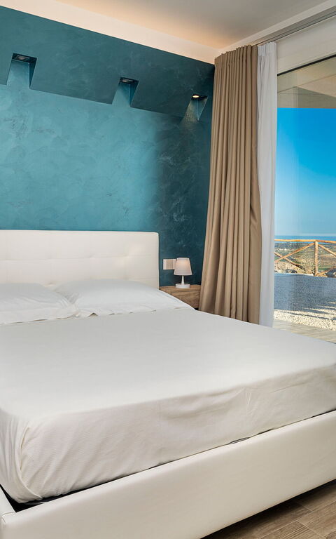 Villa Domizia: slaapkamer