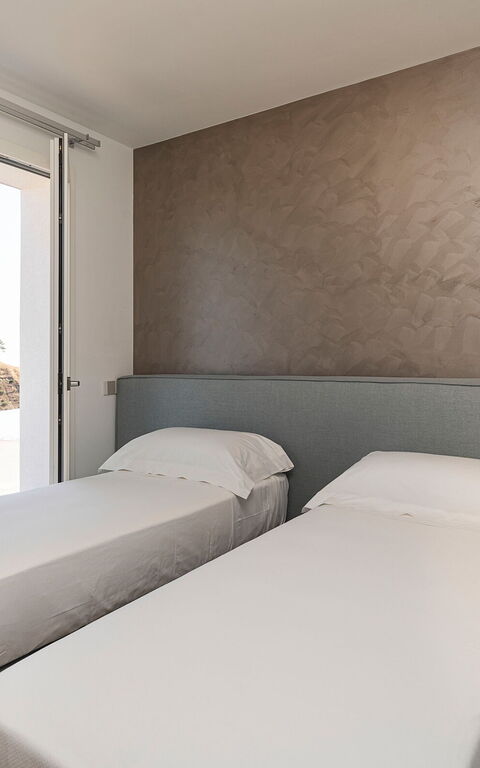 Villa Domizia: slaapkamer