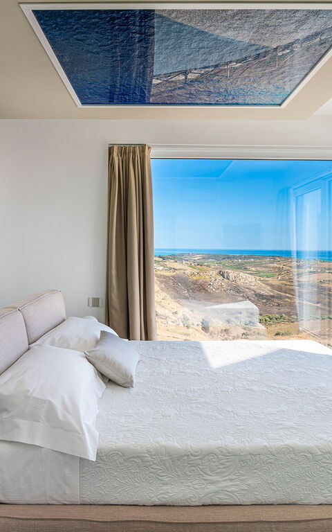 Villa Domizia: slaapkamer