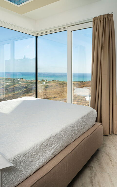 Villa Domizia: slaapkamer