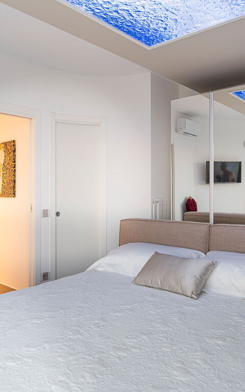 Villa Domizia: slaapkamer