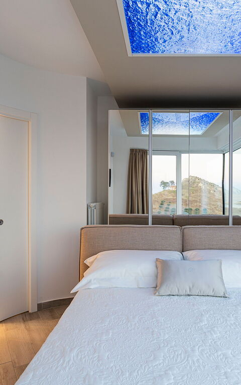 Villa Domizia: slaapkamer