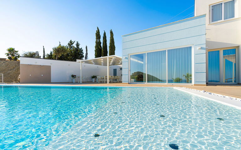 Villa Domizia: zwembad