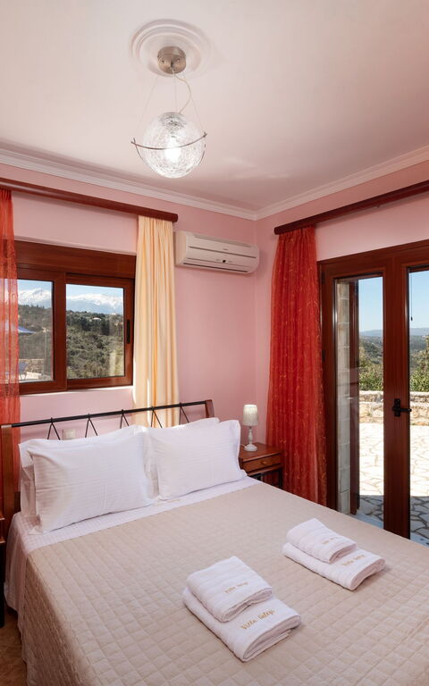 Villa Halepi: slaapkamer