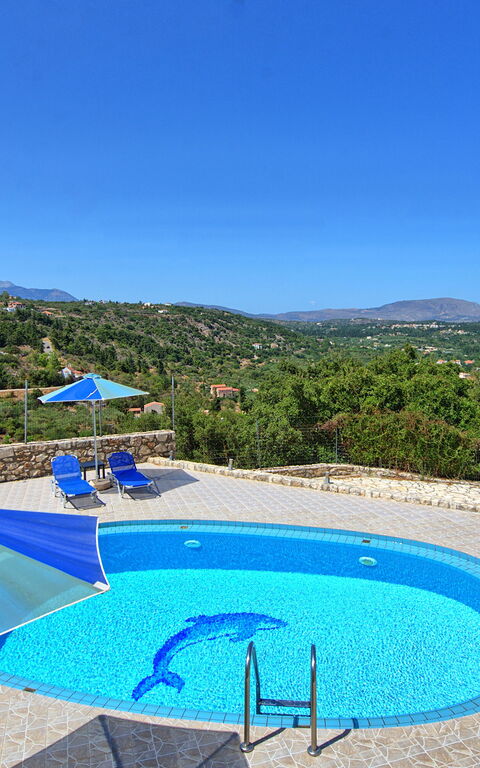 Villa Halepi: Buitenshuis, Keer bekeken, zwembad