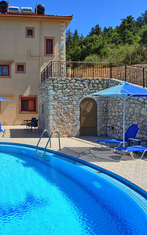 Villa Halepi: Buitenkanten, Buitenshuis, zwembad