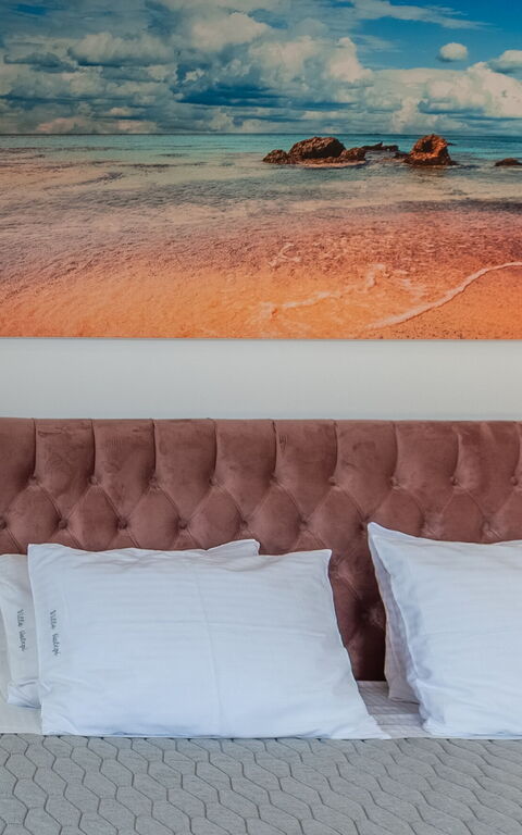 Villa Halepi: slaapkamer