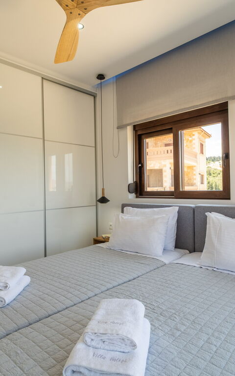 Villa Halepi: slaapkamer