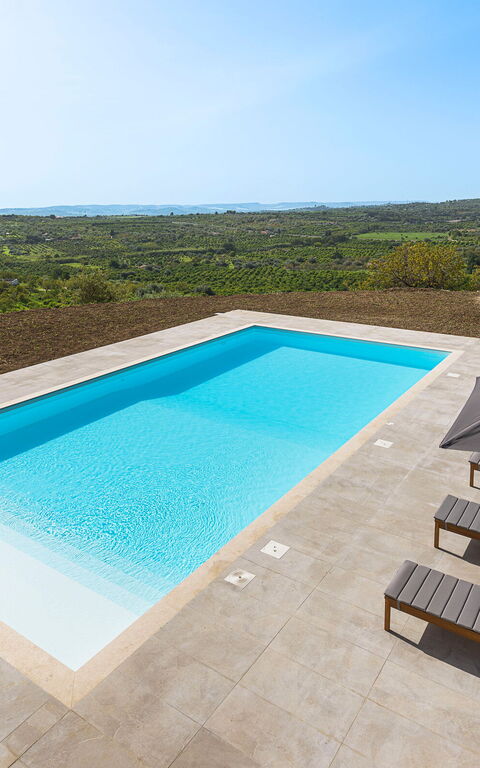 Casa Tancredi: Balkon / terras / patio, Buitenkanten, Buitenshuis, Keer bekeken, zwembad