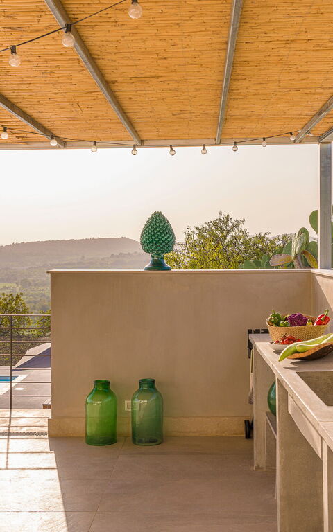 Casa Tancredi: Balkon / terras / patio, Keer bekeken