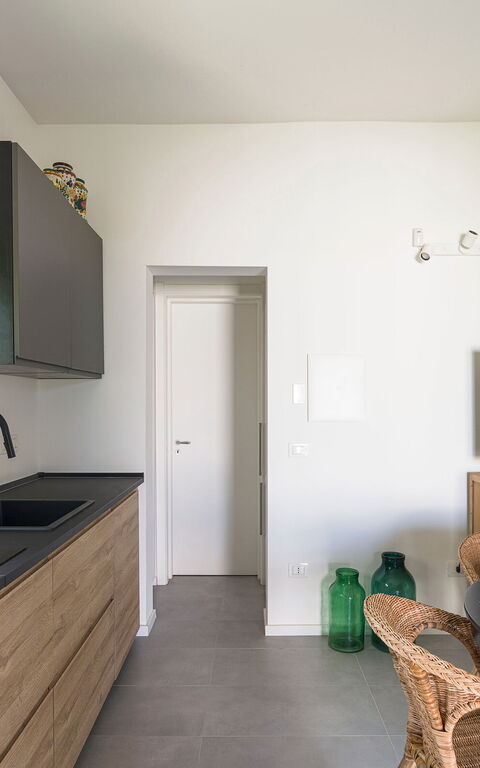 Casa Tancredi: Keuken, Woonkamer